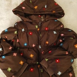 Girls Gymboree Coat Size XS 3/4